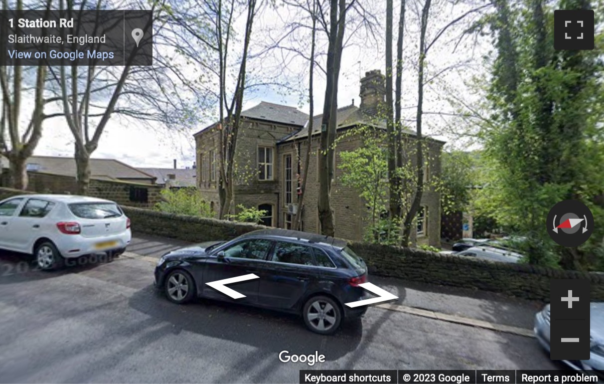 Street View image of Lewisham Road, Slaithwaite, Huddersfield