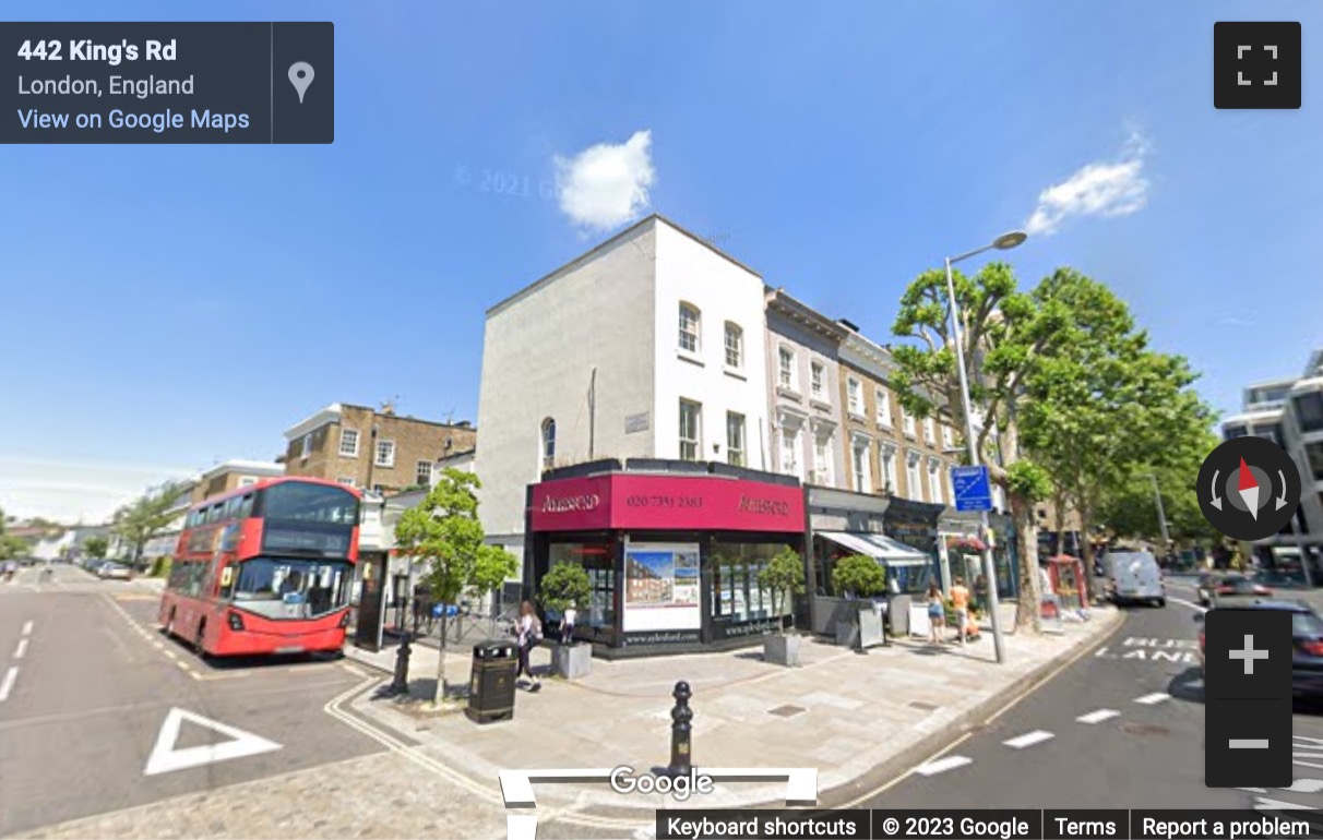 Street View image of 440 Kings Road, London, United Kingdom