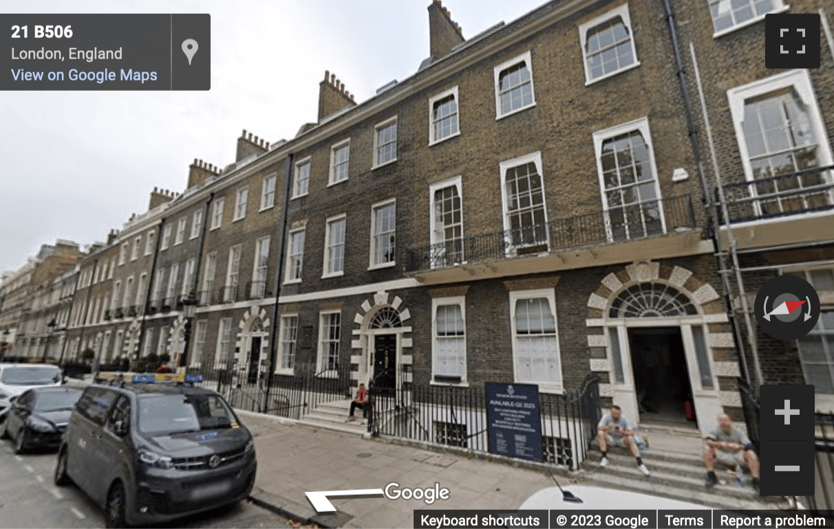 Street View image of 23 Bedford Square, Bedford House, London