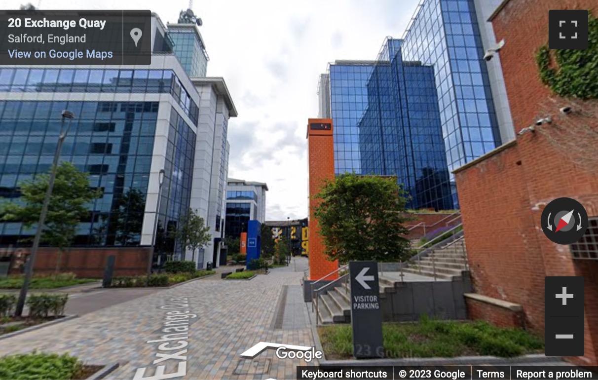 Street View image of Exchange Quay, Building 7, Manchester