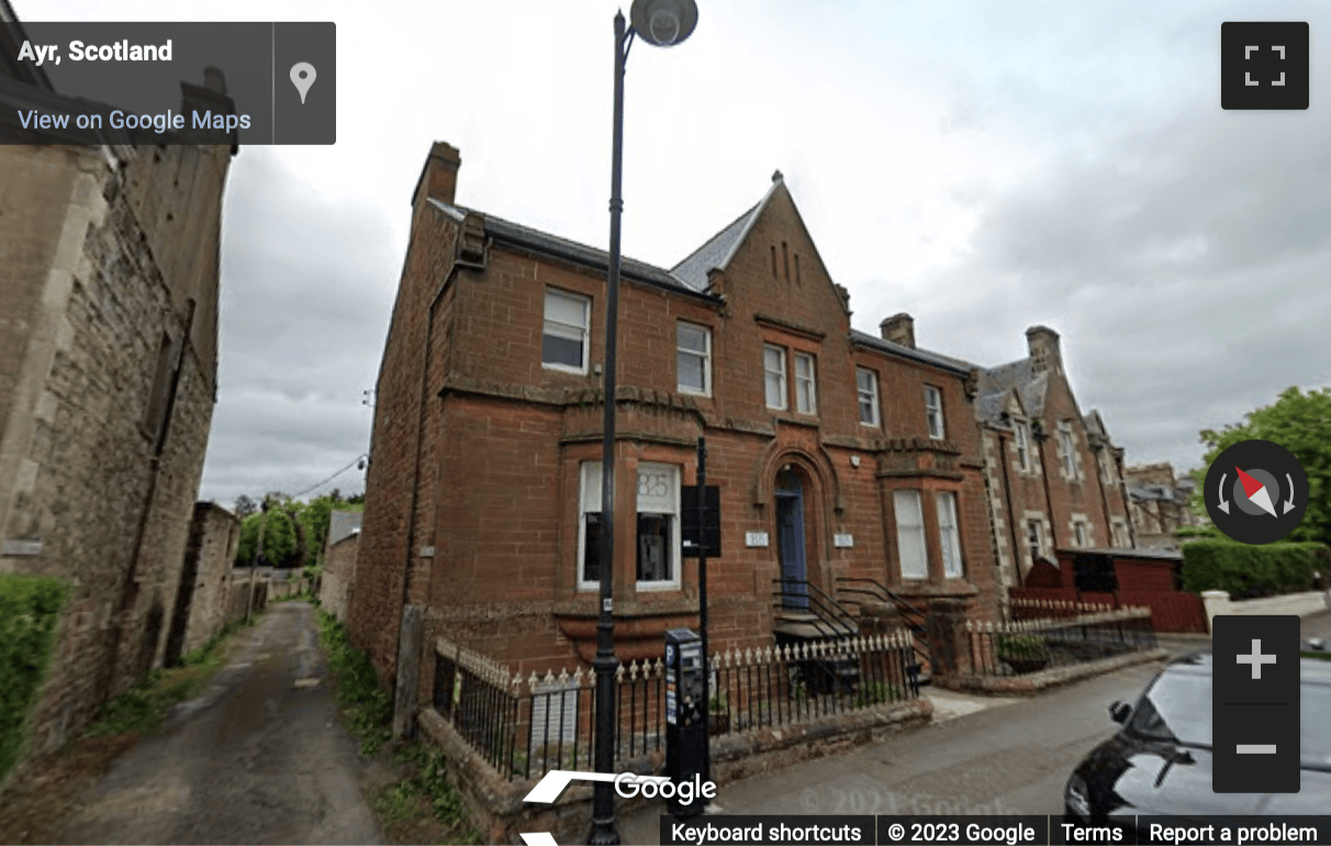 Street View image of Citadel House, 6 Citadel Place, Ayr, Ayrshire