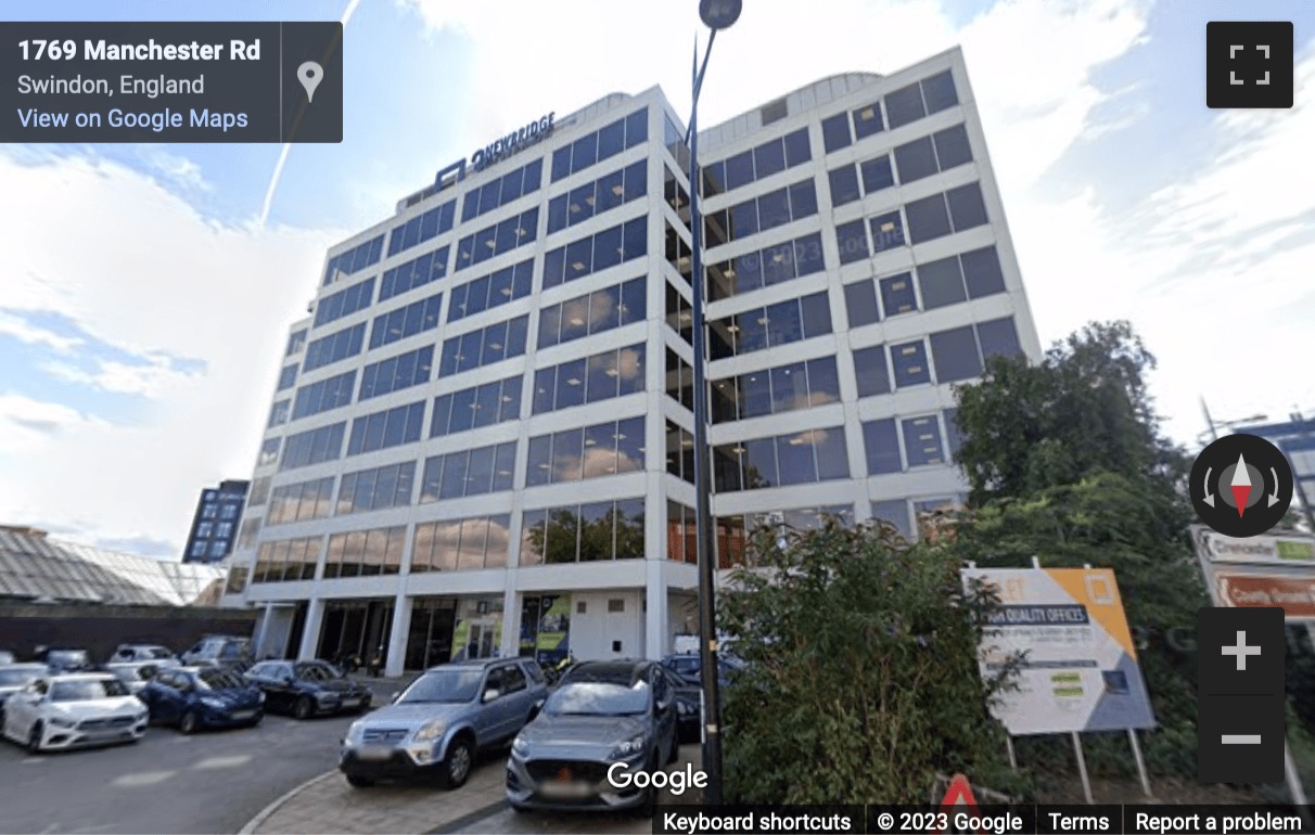 Street View image of 1 Newbridge Square, Swindon, Wiltshire