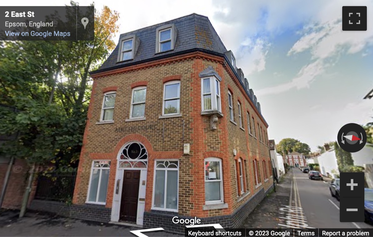 Street View image of Adelphi Court, 1-3 East Street, Epsom, Surrey