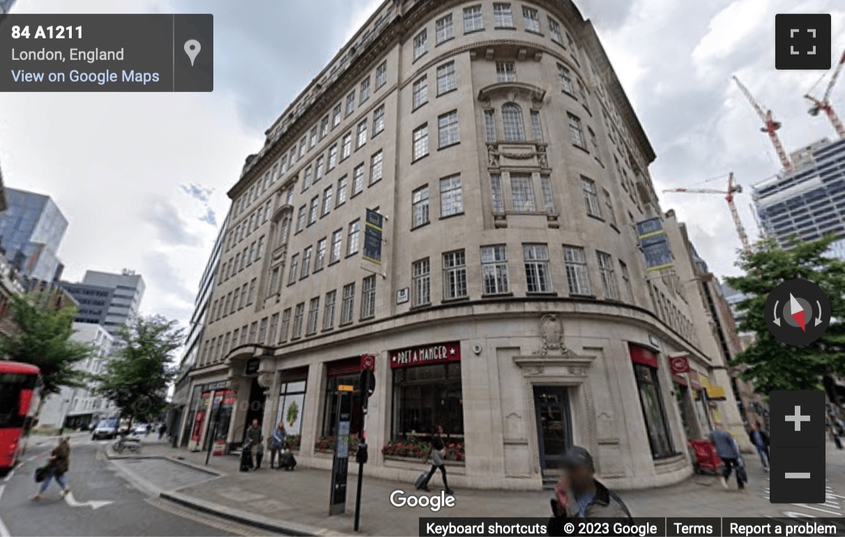 Street View image of 155-157 Minories, Portsoken House, London