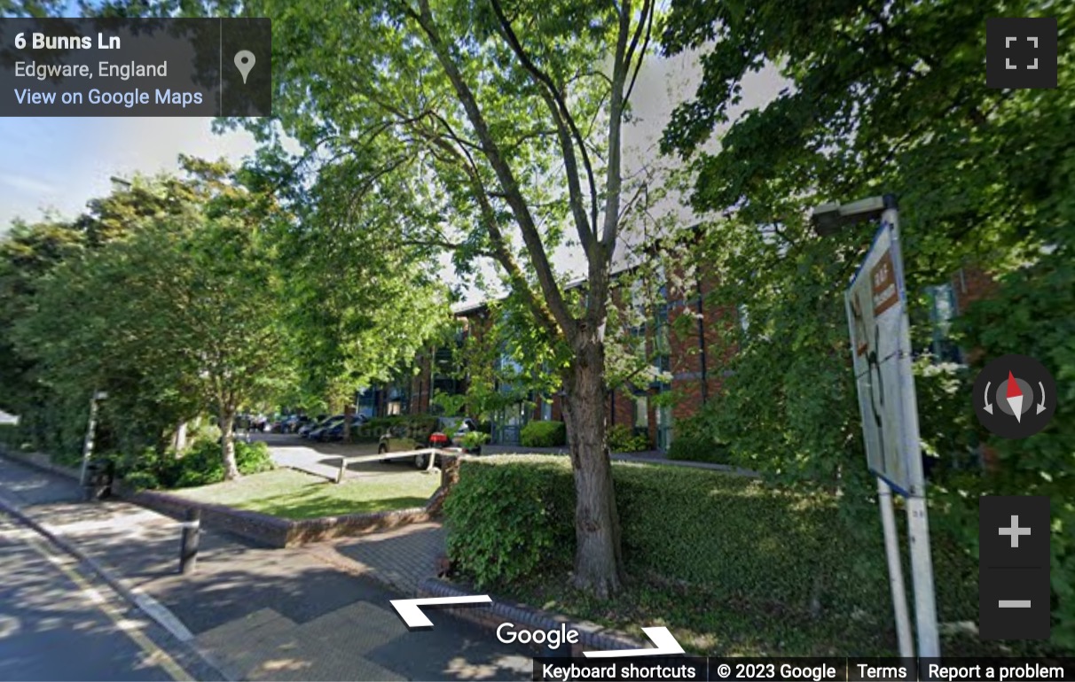 Street View image of 7 Granard Business Centre, Bunns Lane, London