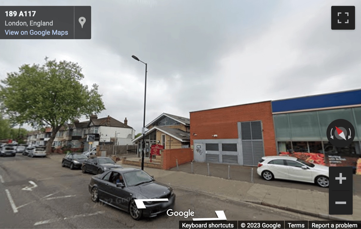 Street View image of Vicarage Lane, London