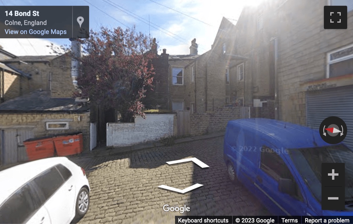 Street View image of 13 New Market Street, Colne, England