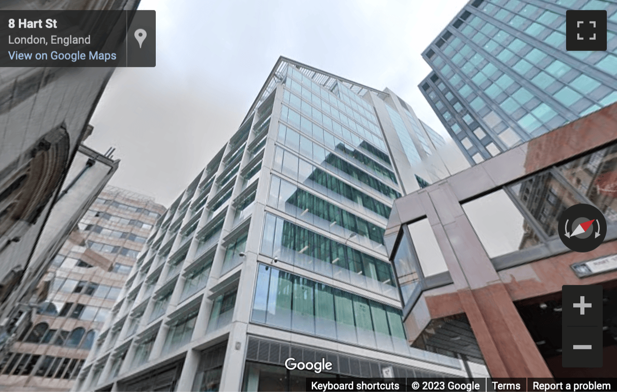 Street View image of 70 Mark Lane, London, EC3R