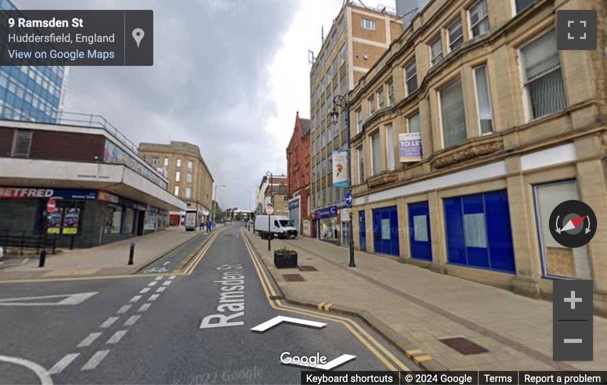 Street View image of New Street, Ramsden House, Huddersfield, West Yorkshire