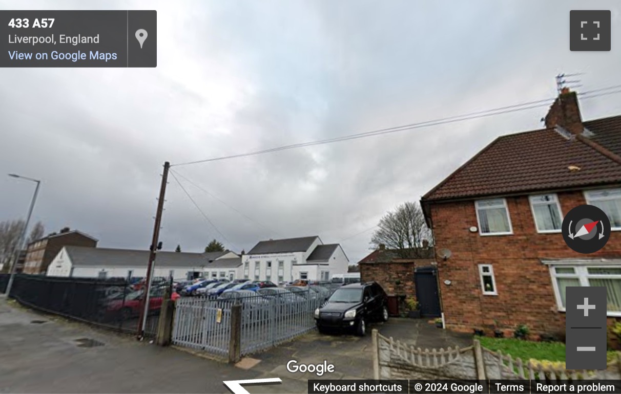 Street View image of 433 Liverpool Road, Huyton, Liverpool, Merseyside