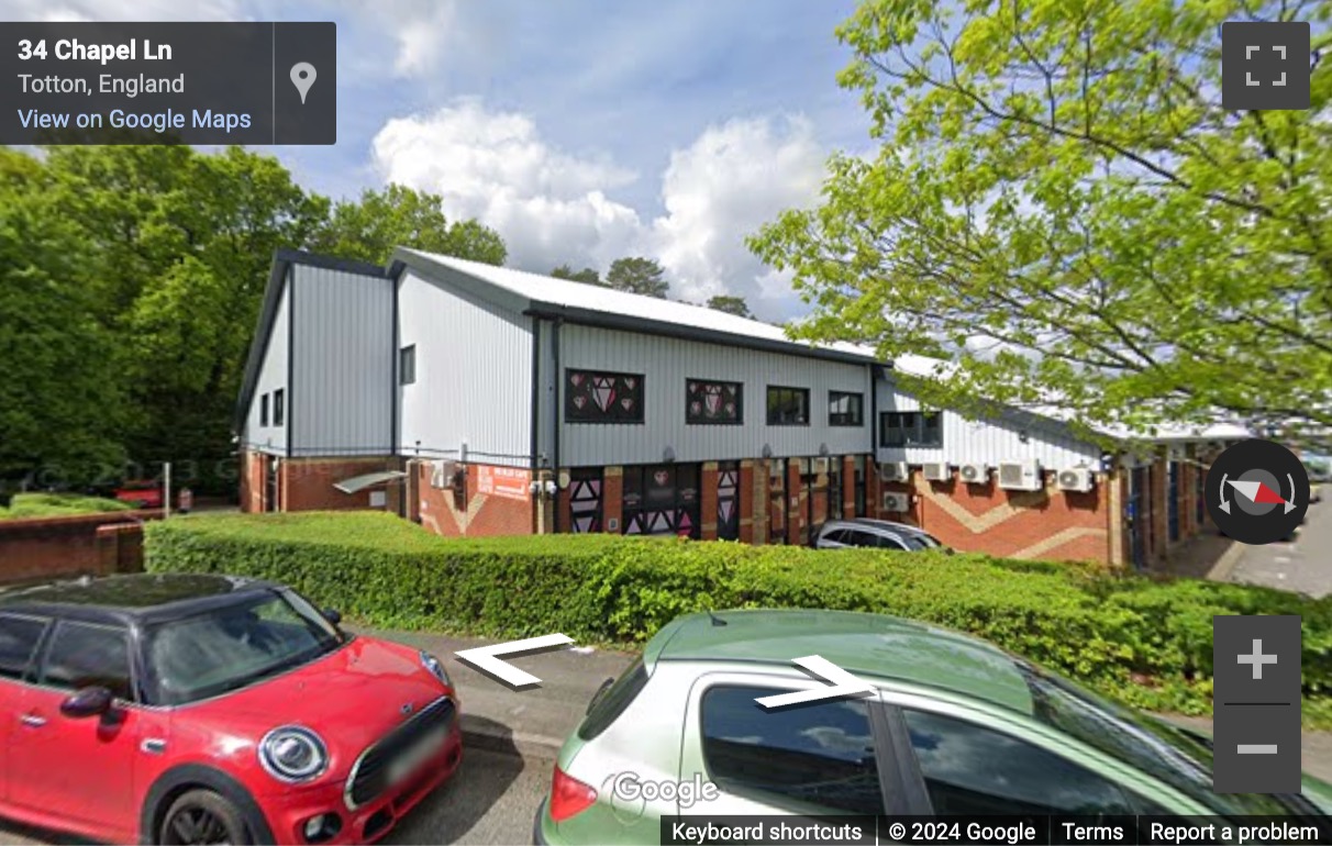 Street View image of Chapel Lane, Totton, Southampton, Hampshire