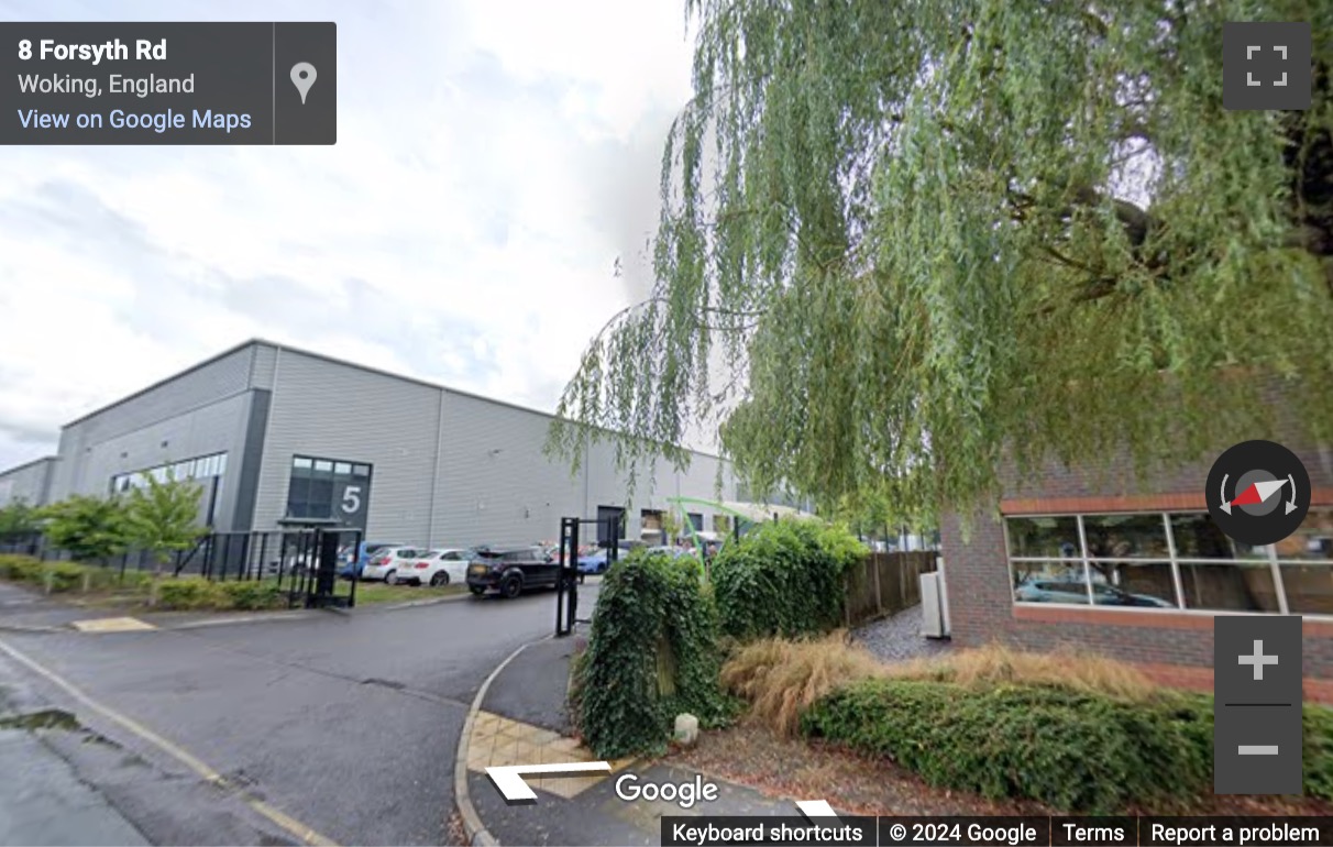 Street View image of Orchard Business Park, Forsyth Road, Woking, Surrey