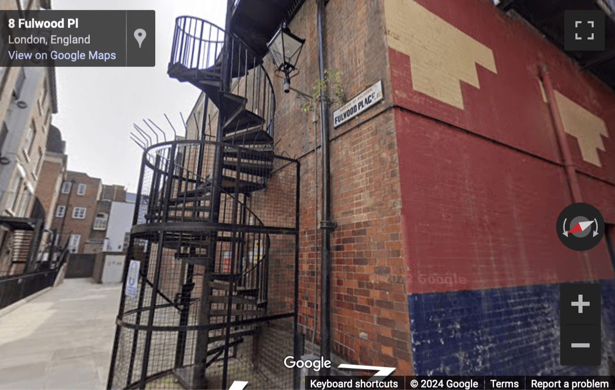 Street View image of 31-33 High Holborn, Chancery Station House, Central London, WC1V, UK