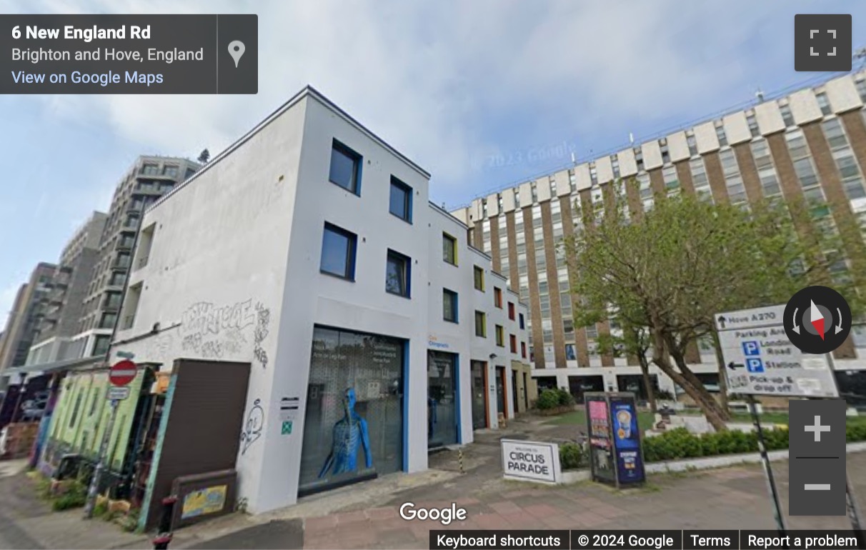 Street View image of Longley Place, 5 New England Street, Brighton, East Sussex