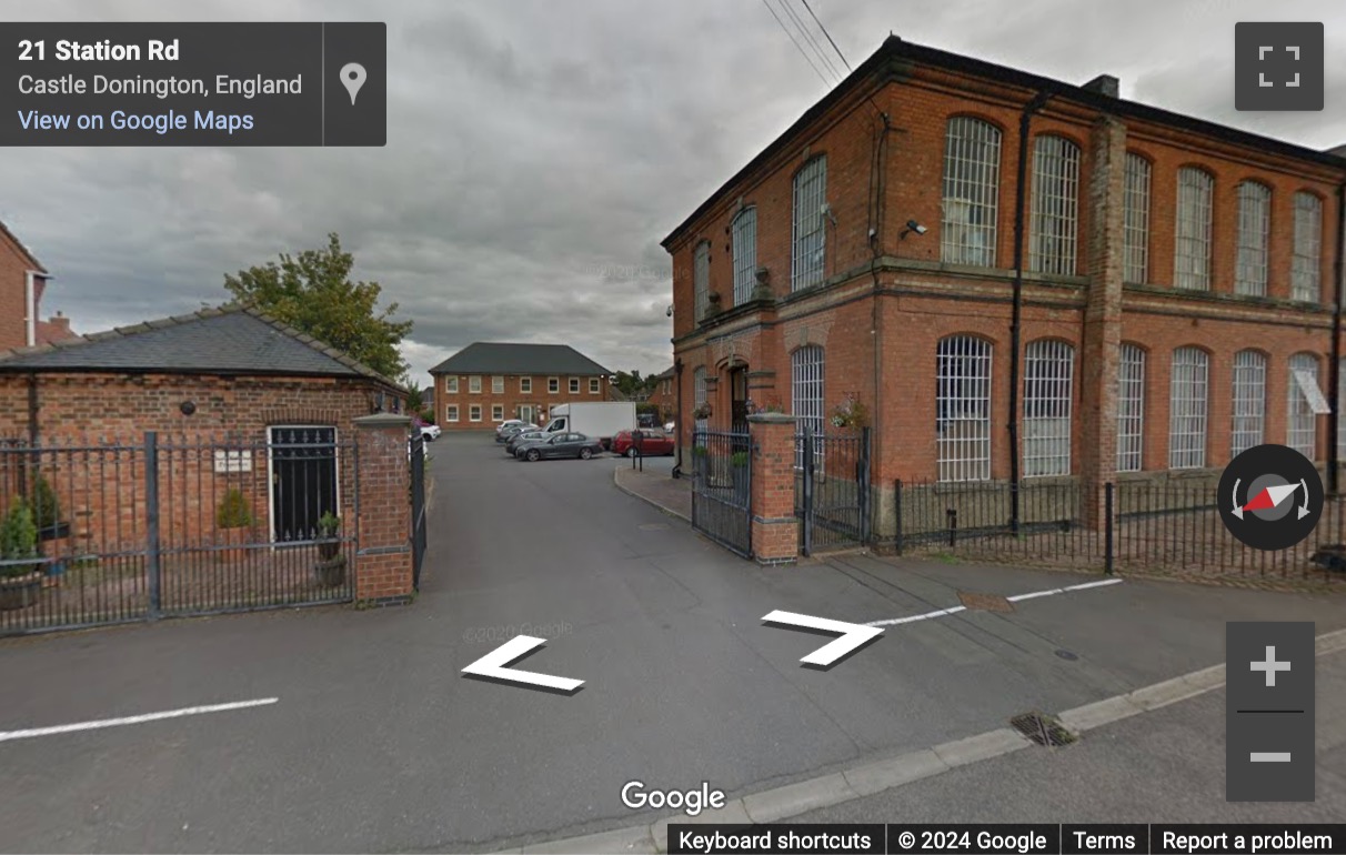 Street View image of Station road, Castle Donington, Derby