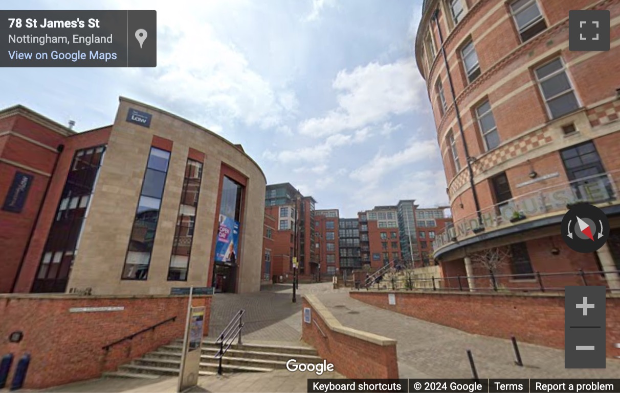 Street View image of Standard Court, Royal Standard Place, Nottingham, Northamptonshire