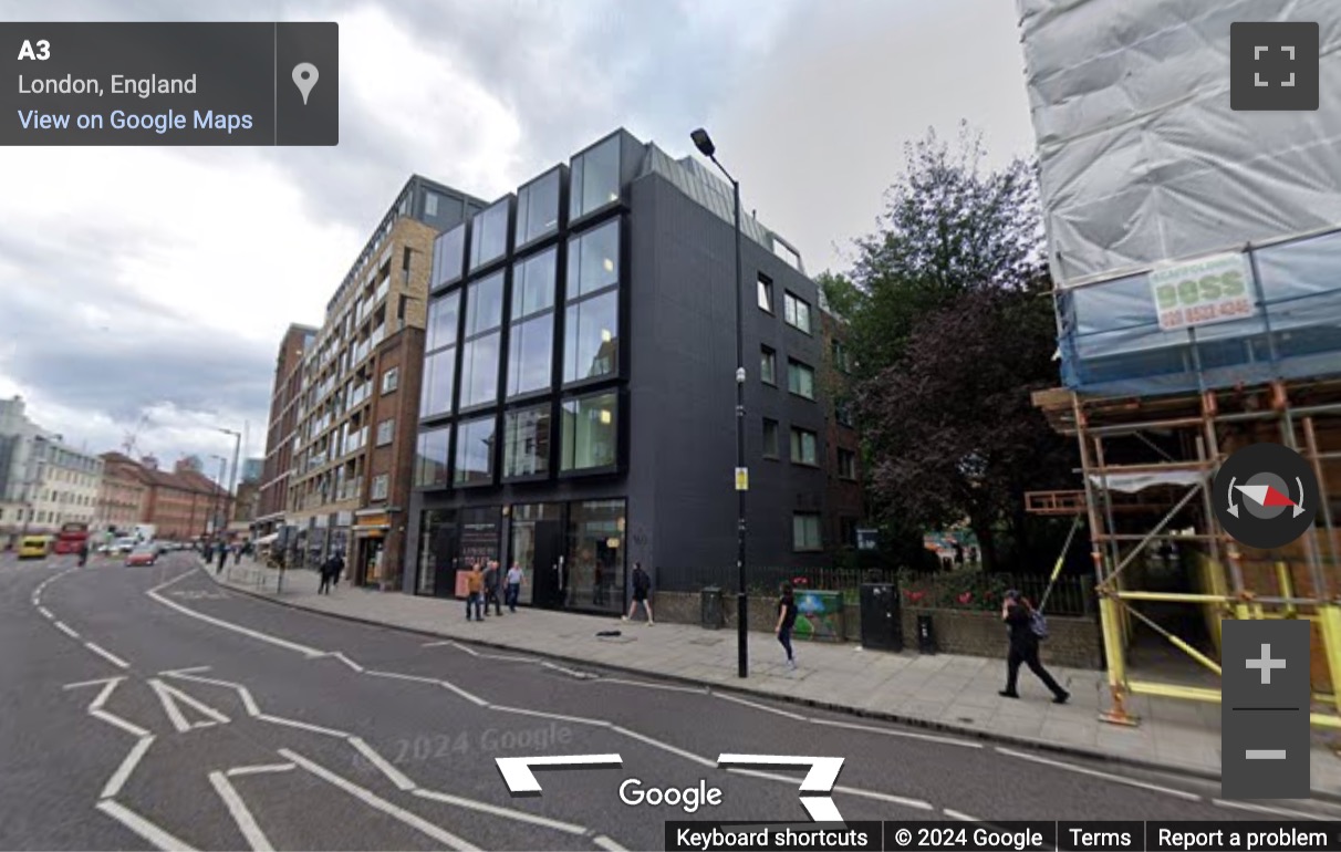 Street View image of 160 Borough High Street, Central London, SE1