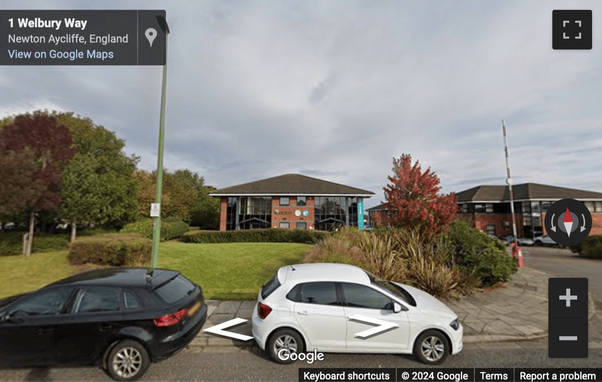 Street View image of Aycliffe Business Park, Welbury Way, Parsons Court, Durham