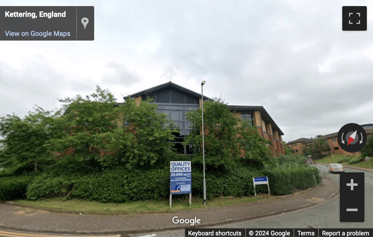 Street View image of 1-2 Grafton Court, Kettering Parkway, Kettering Venture Park