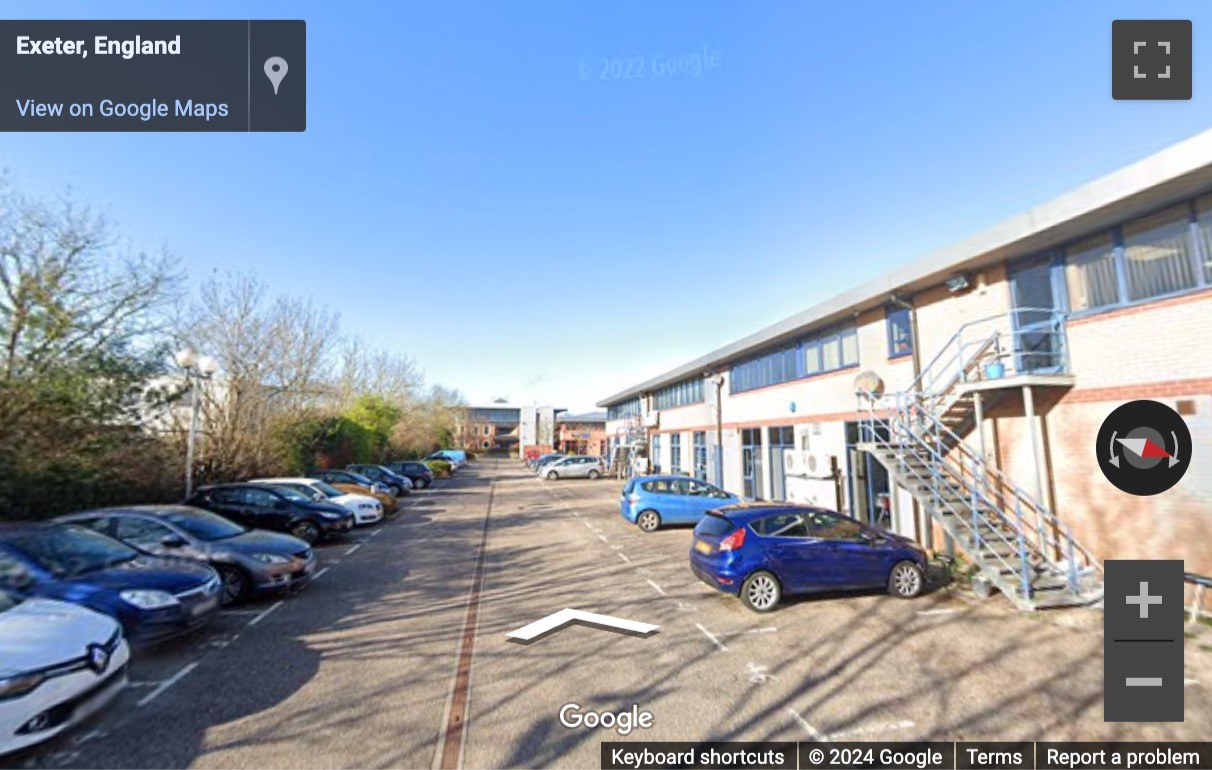 Street View image of Matford Park Road, Ground and First Floor, Matford Business Centre, Exeter