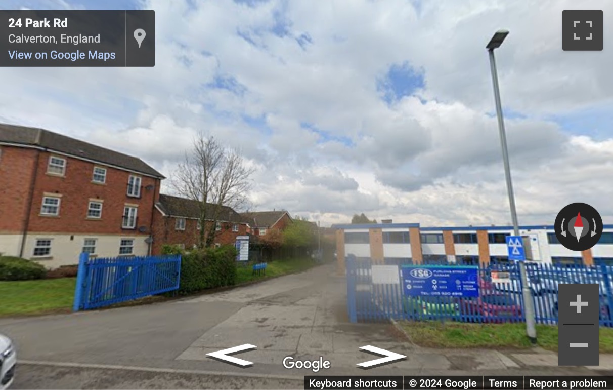 Street View image of Park Road East, Daleside House, Calverton, Nottingham, Northamptonshire