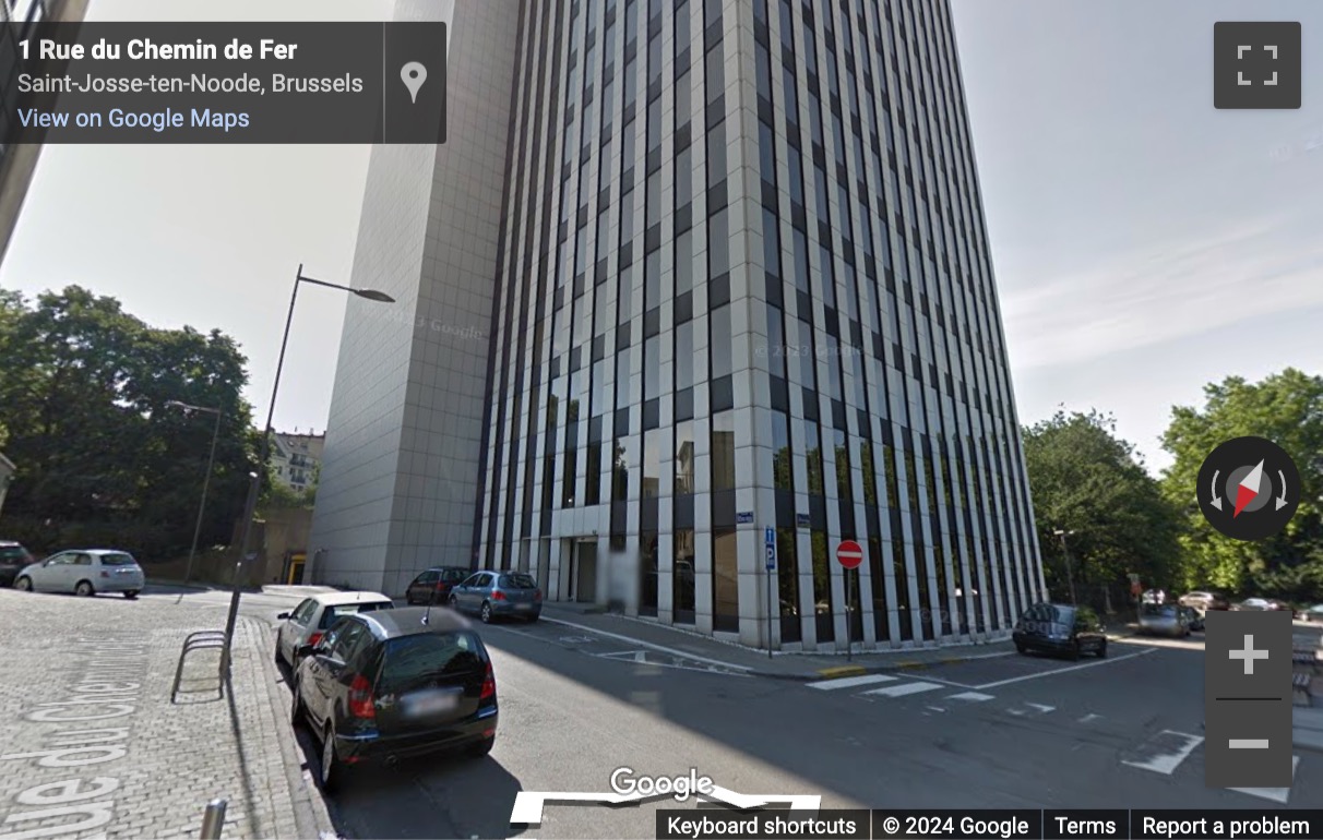 Street View image of Square Victoria Régina 1, Brussels