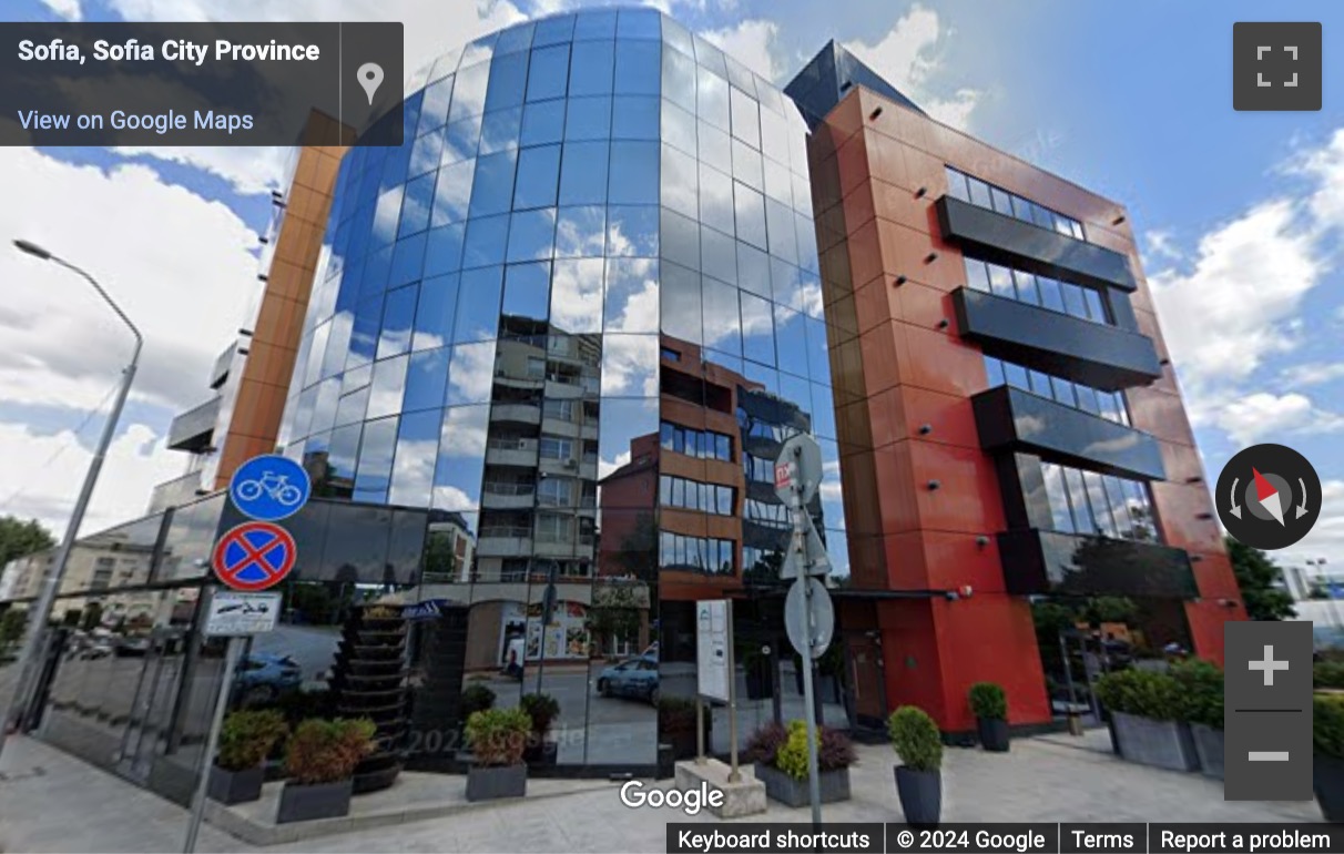 Street View image of 79 Nikola Gabrovski Street, Twins Centre, Sofia