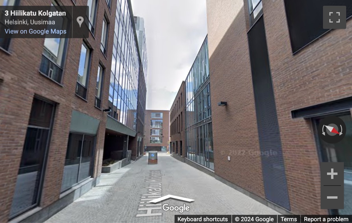 Street View image of Hiilikatu 3, Technopolis Ruoholahti 1, Helsinki