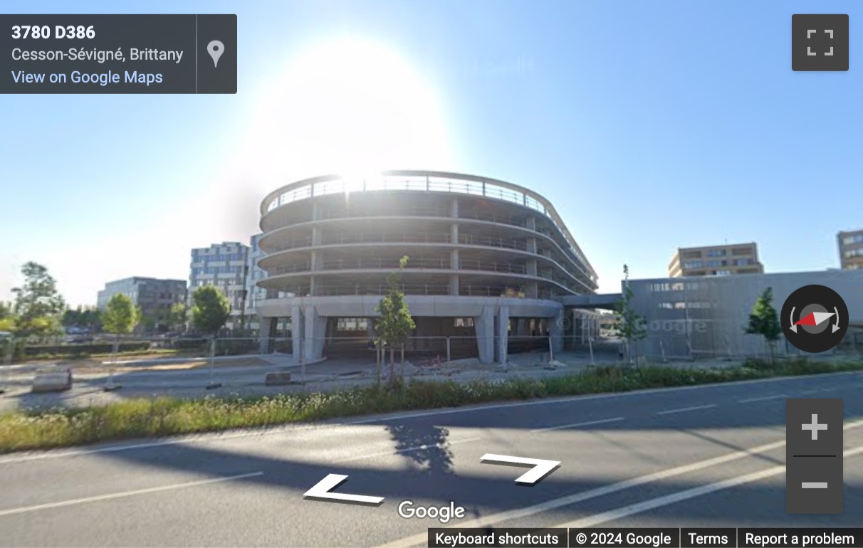 Street View image of 801 Avenue Des Champs Blancs, Cesson-Sévigné