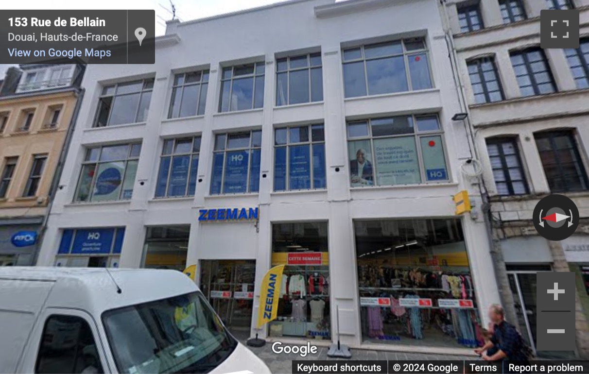 Street View image of 148 Rue De Bellain, Douai, Paris Market