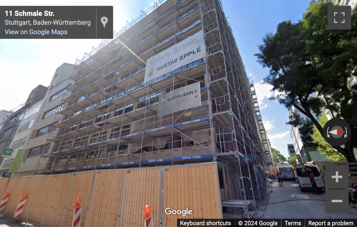 Street View image of Königstraße 35, Stuttgart, Baden-Wurttemberg