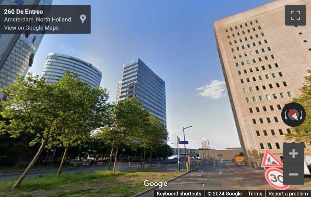 Street View image of De Entree 201, Amsterdam, North Holland