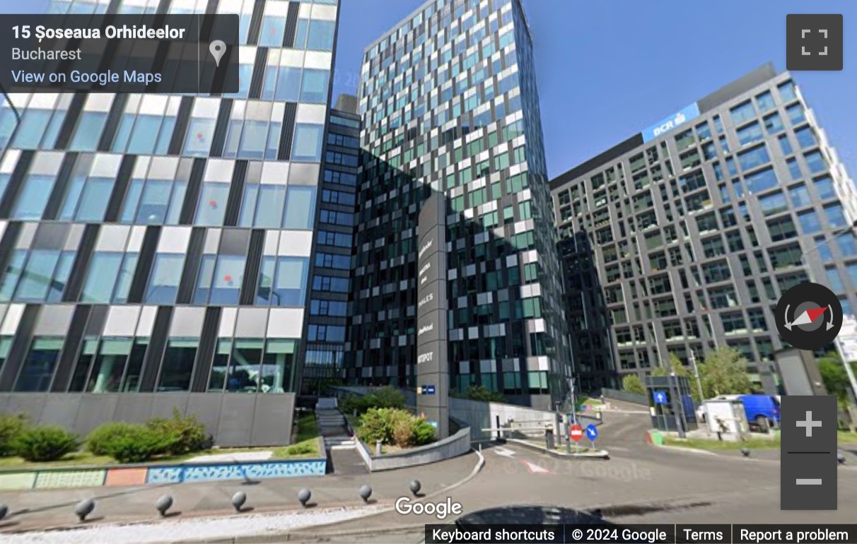 Street View image of Orhideea Towers, Șoseaua Orhideelor 15a, 14th Floor, Bucharest