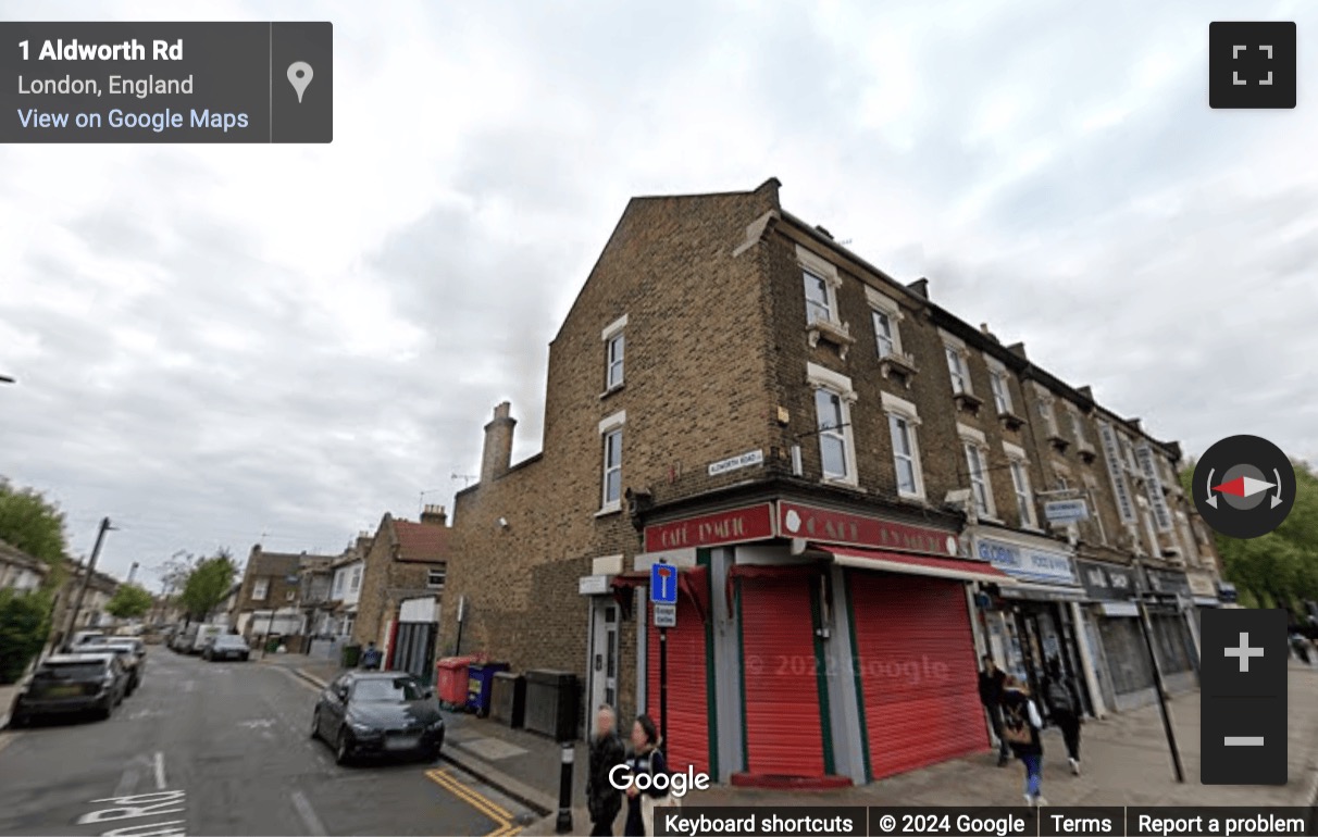 Street View image of 61A West Ham Lane, Central London, E15, UK