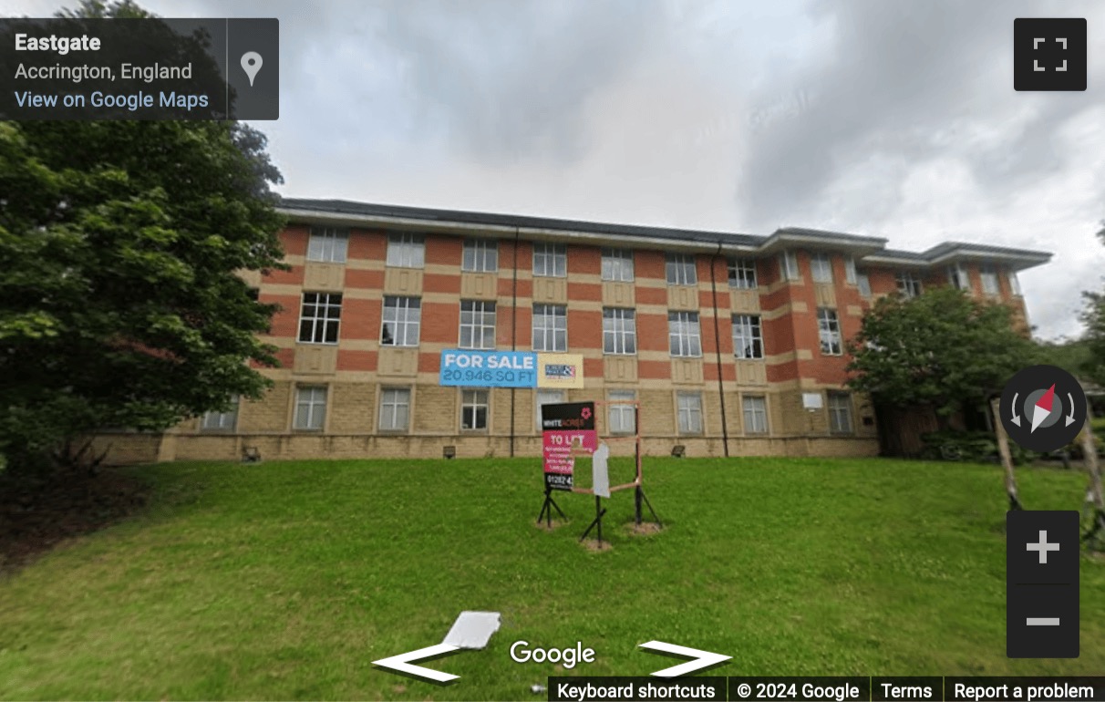 Street View image of Eastgate, 1st Floor, Castle House, Accrington, Lancashire