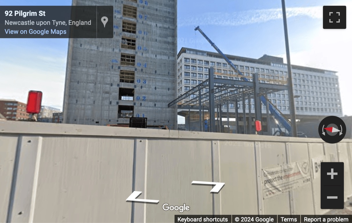 Street View image of Pilgrim Street, Bank House, Newcastle, Tyne and Wear