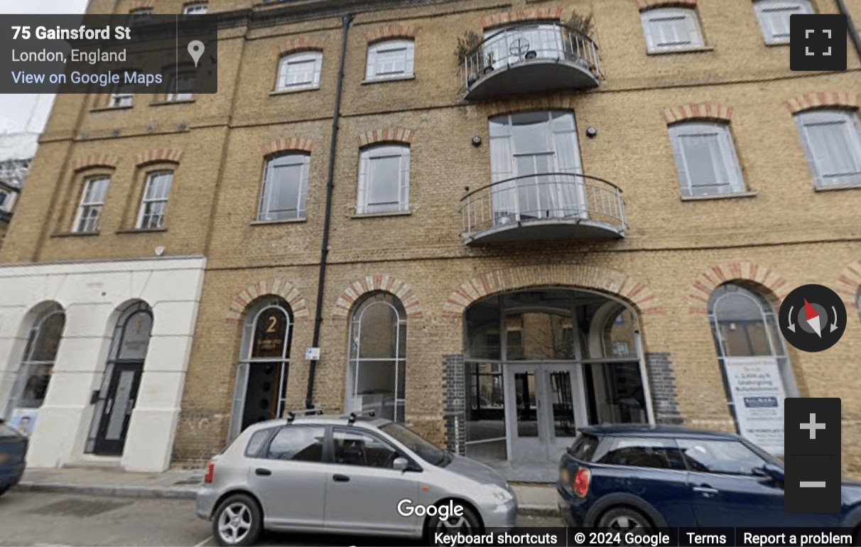 Street View image of 3 Gainsford Street, Tower Bridge, Central London, SE1, UK