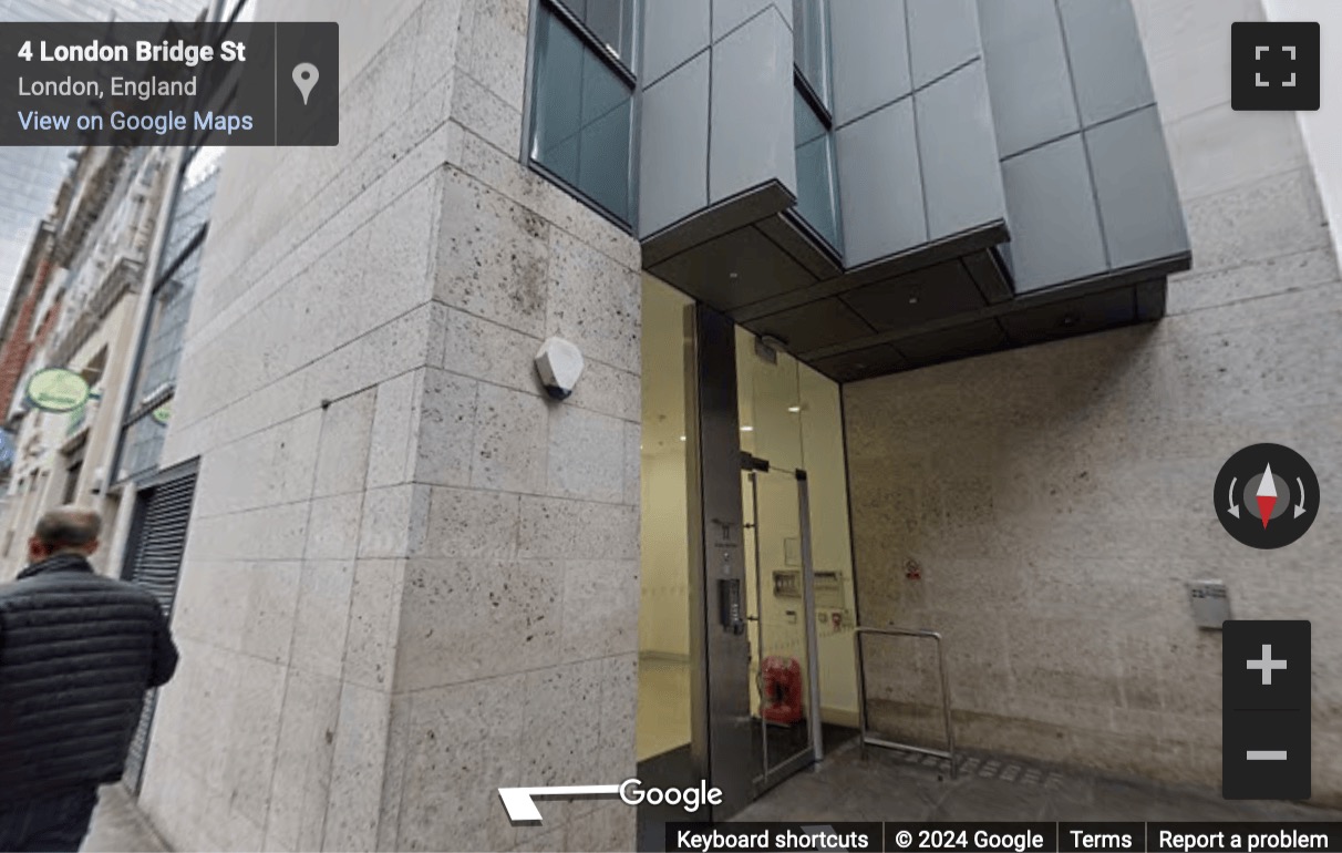 Street View image of 11-15 Borough High Street, Central London, SE1, UK