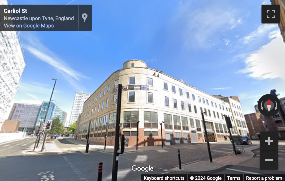 Street View image of New Bridge Street West, Portland House, Newcastle