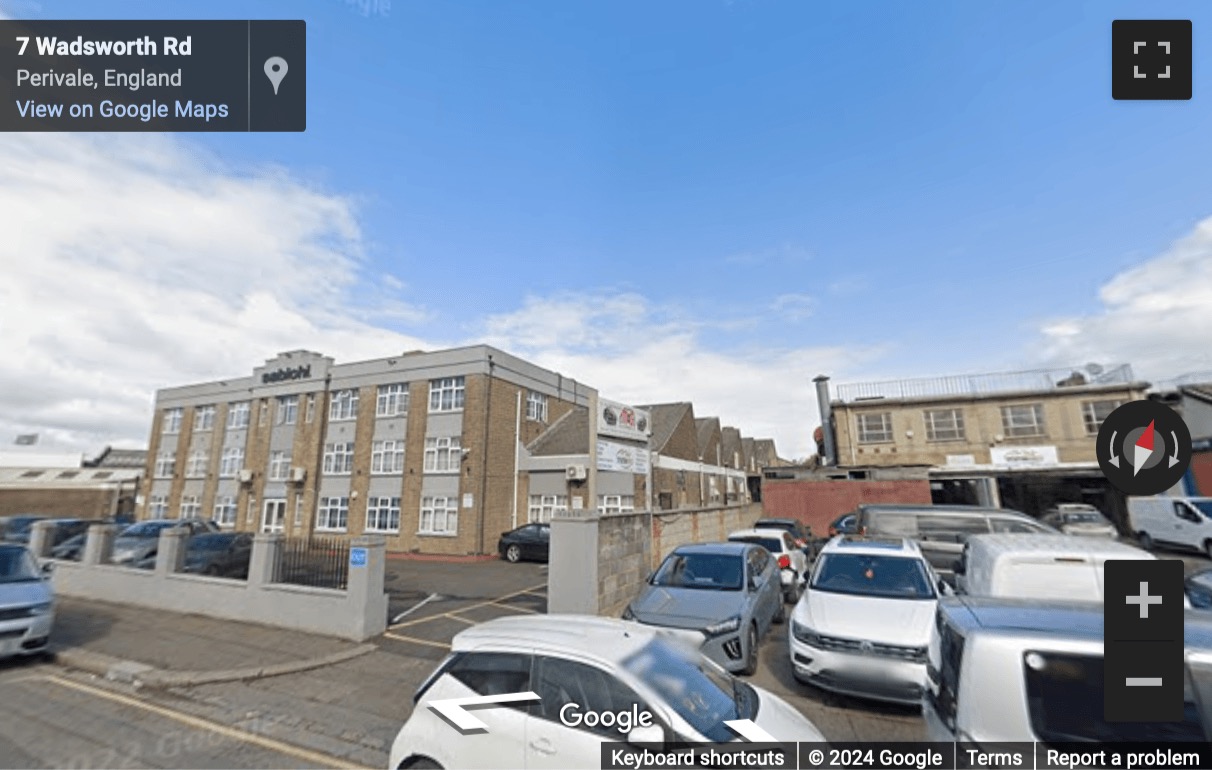 Street View image of 5 Wadsworth Road, Sabichi House, Perivale, Central London, UB6, UK