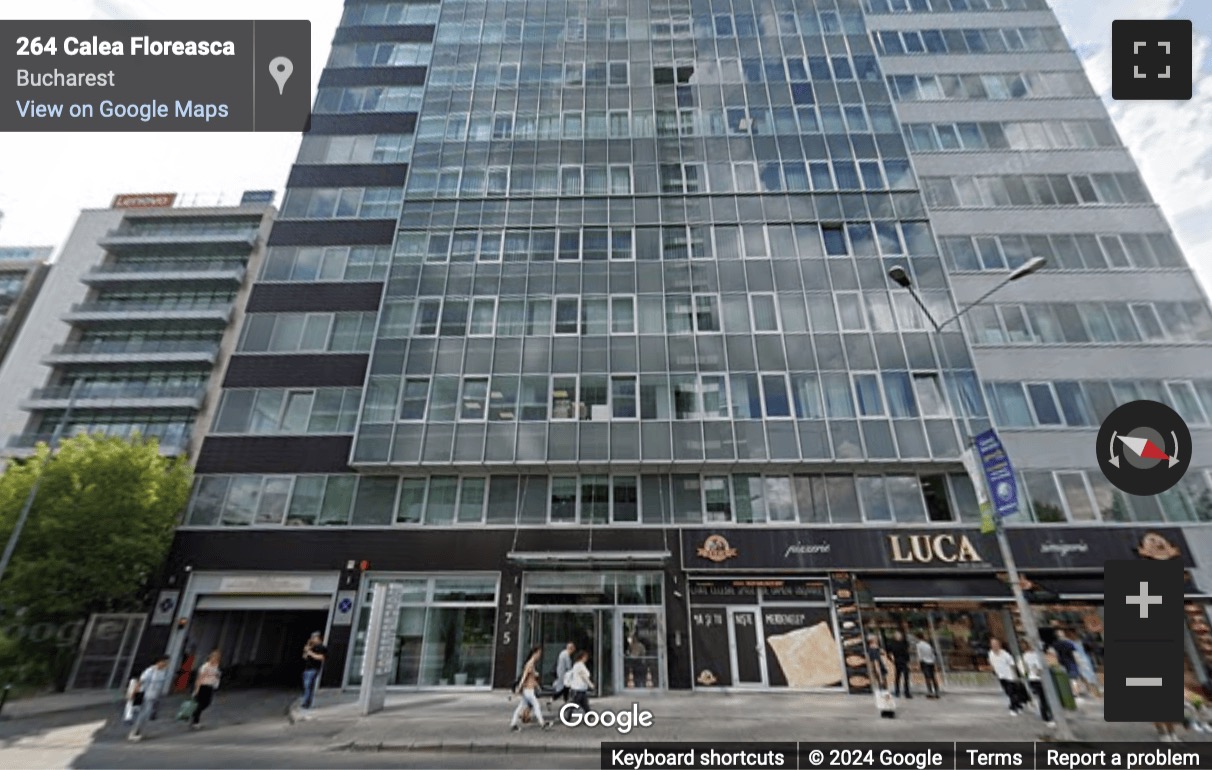 Street View image of 169A, Calea Floreasca, Sector 1, Bucharest