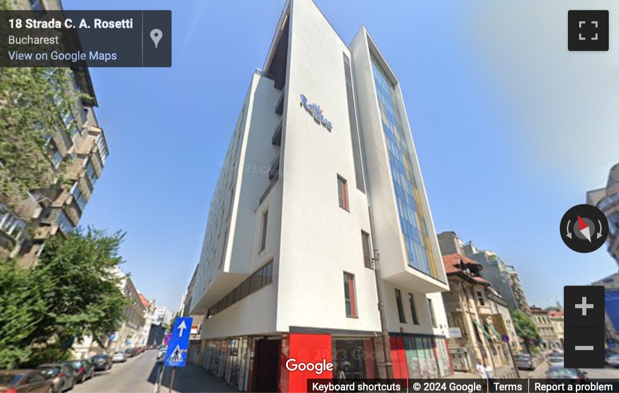 Street View image of 17, C. A Rosetti, 2nd district, Bucharest