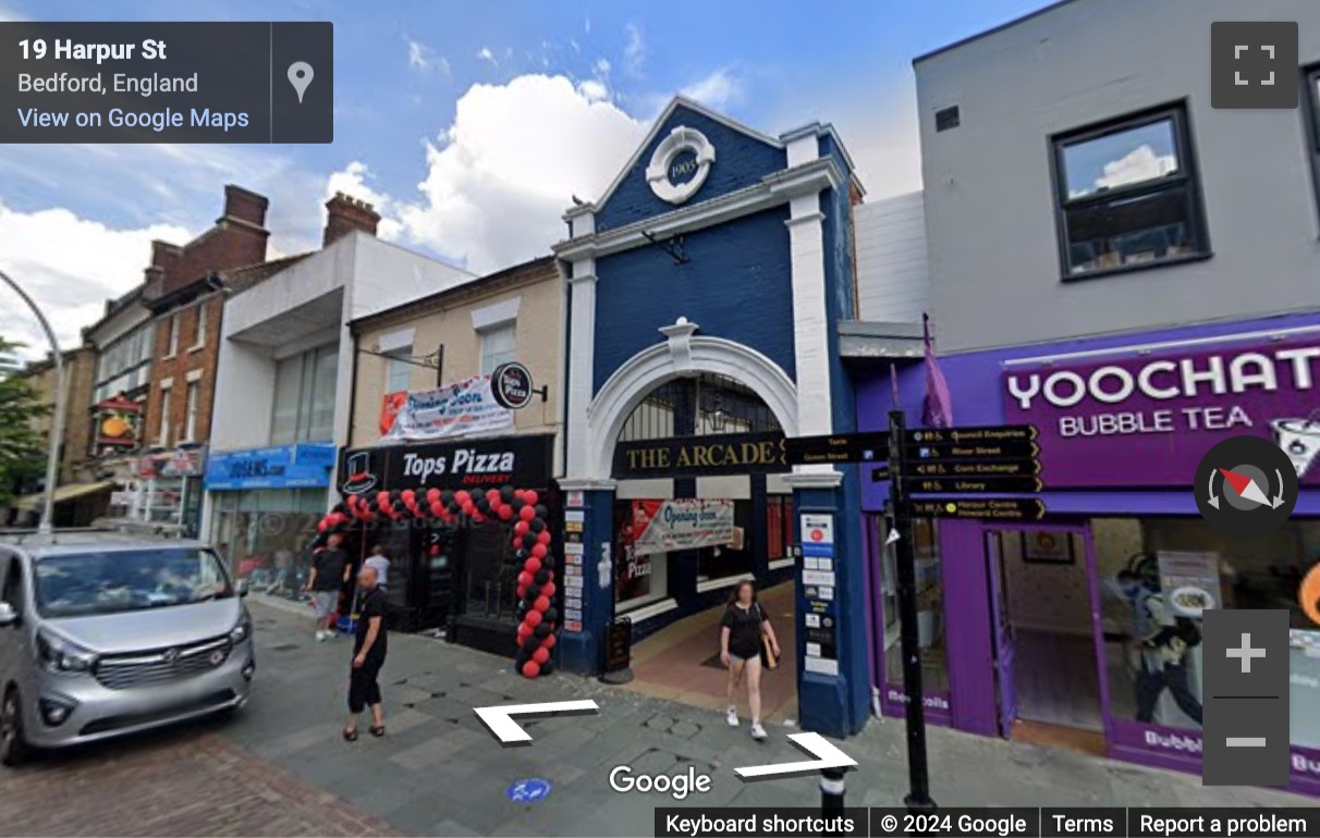 Street View image of 5d Market Arcade, The Arcade, Bedford