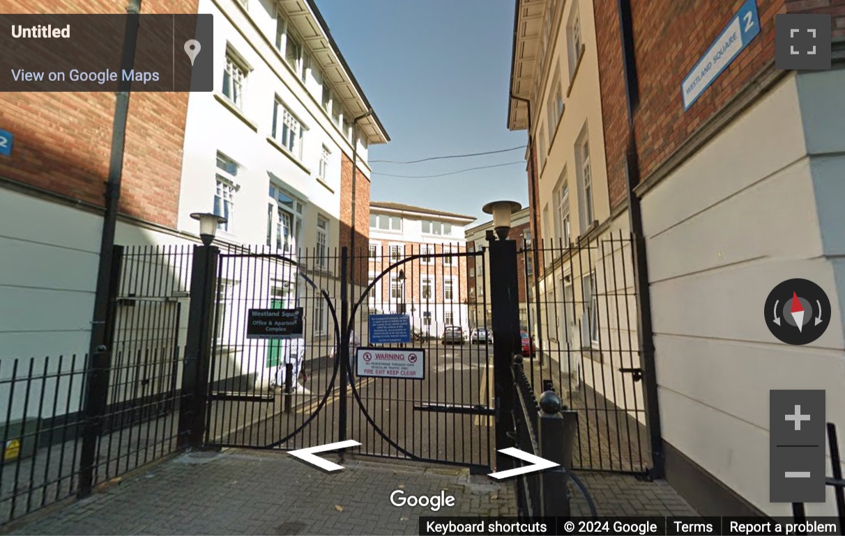 Street View image of Pearse Street, 4 Westland Square, Dublin