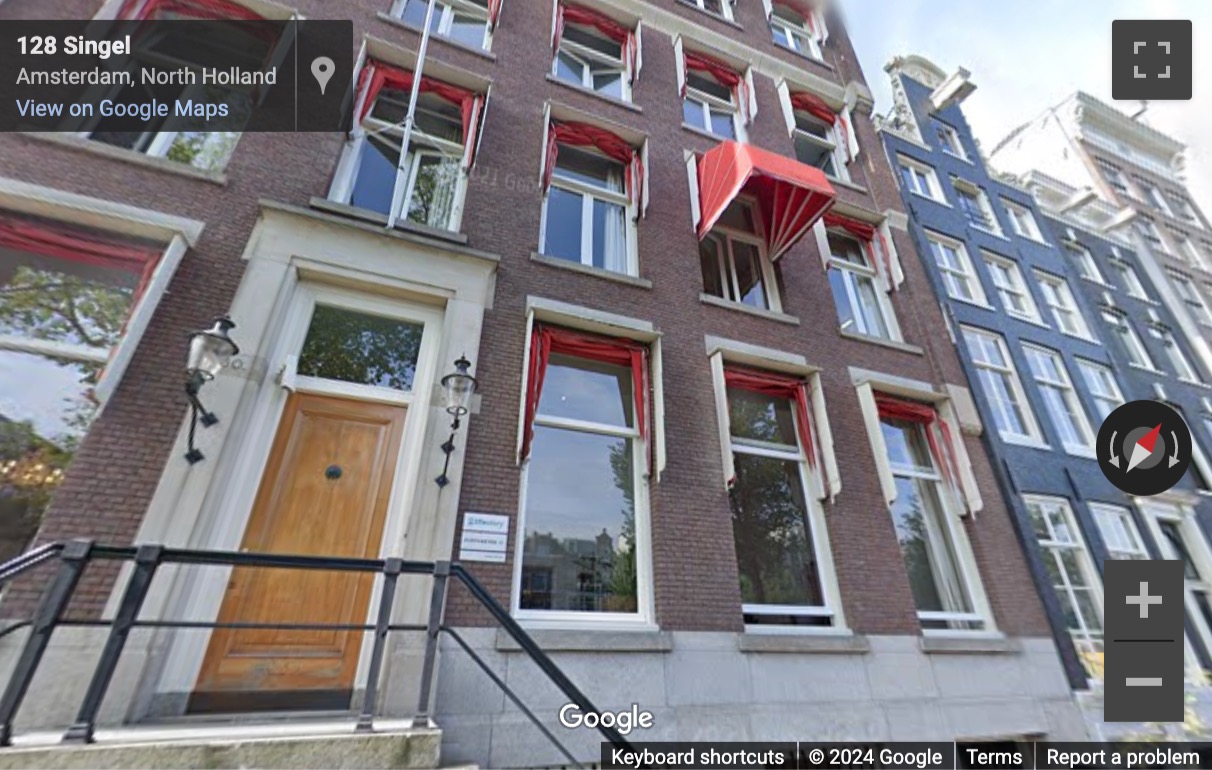 Street View image of Singel 126, Amsterdam, North Holland