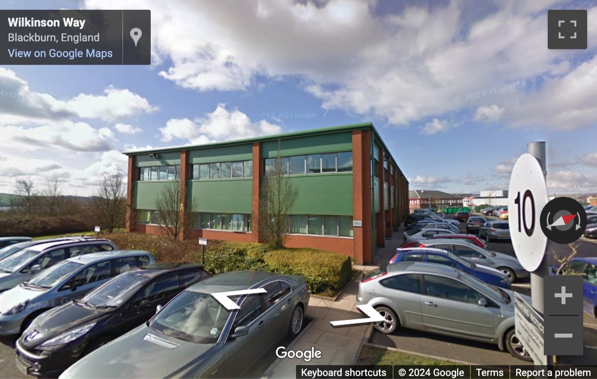 Street View image of NJK House, Haslingden Road, Blackburn, Lancashire