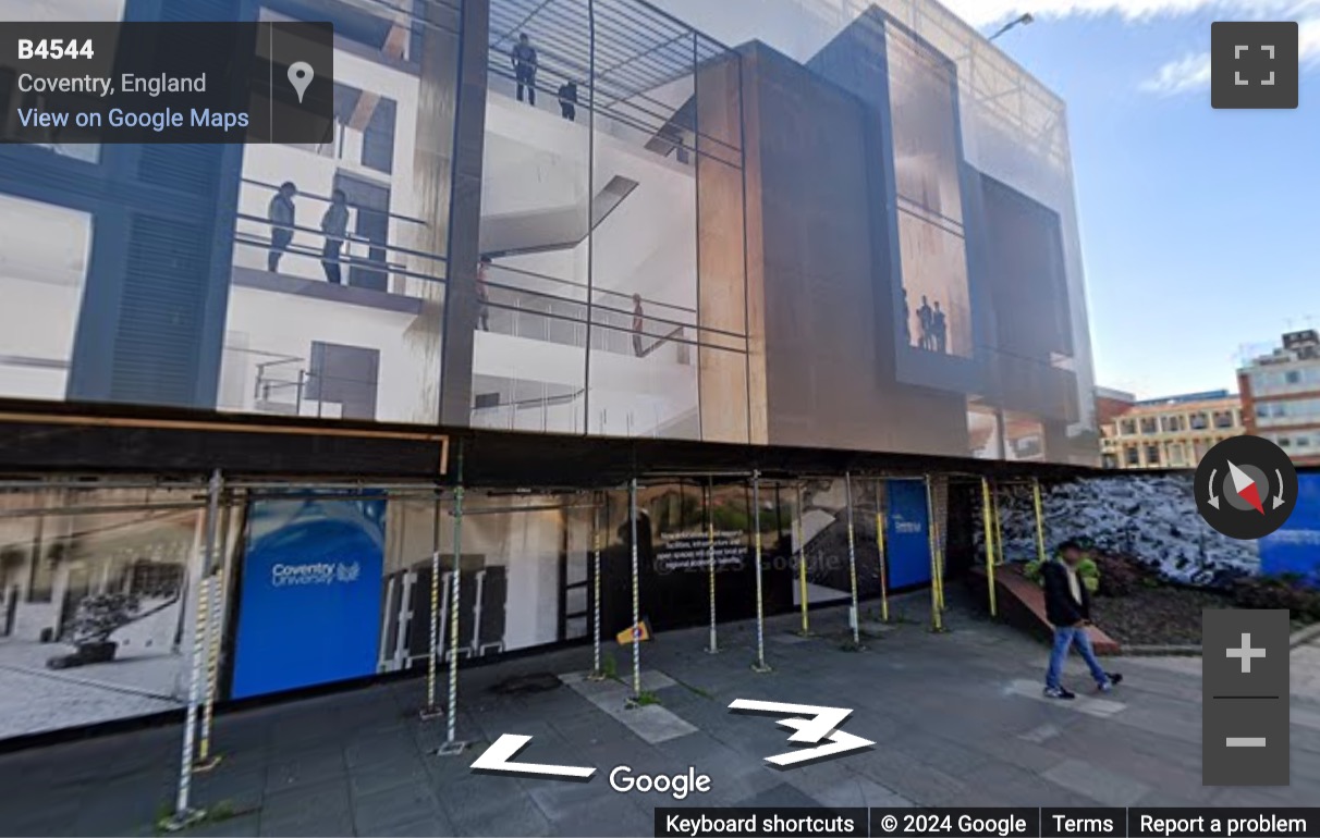 Street View image of Earl Street, Coventry, West Midlands