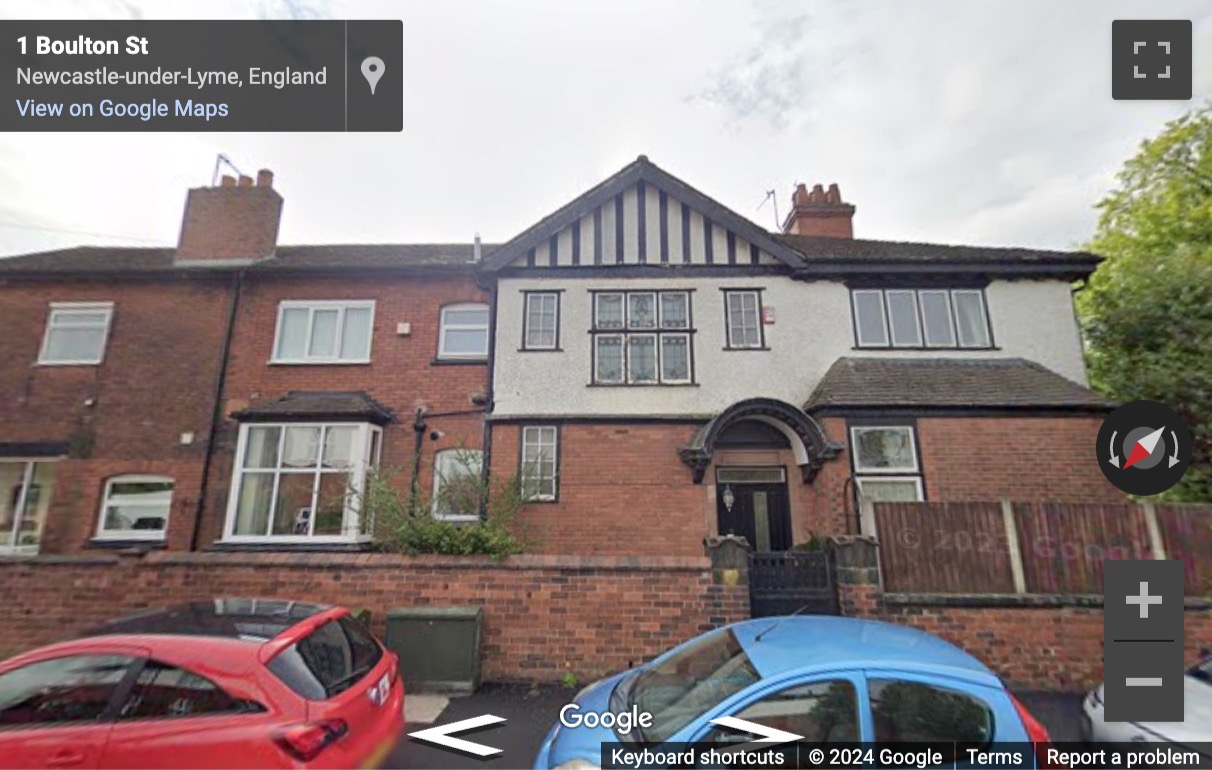 Street View image of 41 High Street, Newcastle-Under-Lyme, Staffordshire