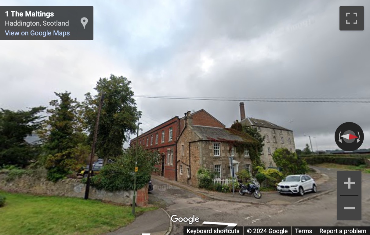 Street View image of Unit 1, Cheviot House, Mill Wynd, Haddington, East Lothian