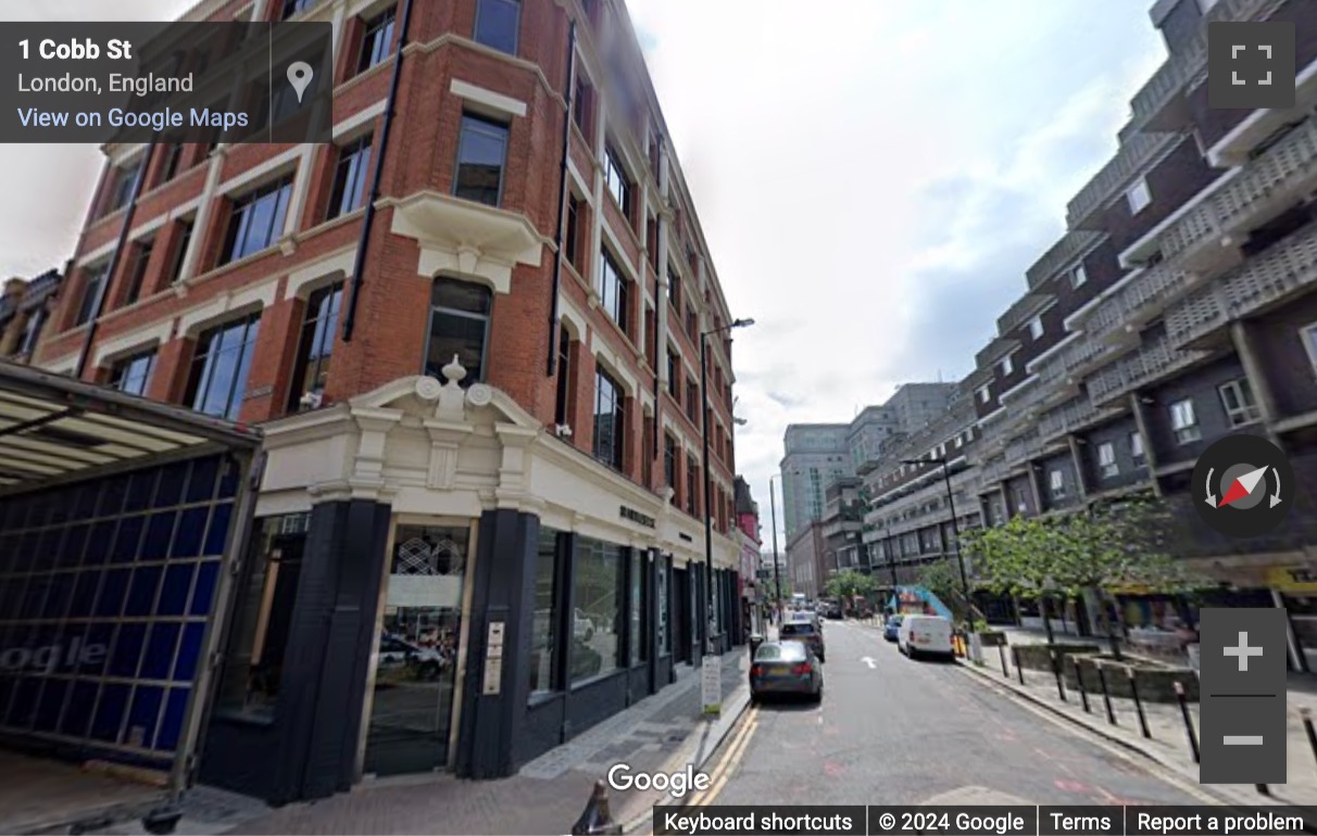 Street View image of 80 Middlesex Street, Central London, E1, UK